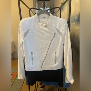 Blank NYC cotton moto jacket